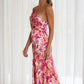 VIOLET | FLORAL SATIN GOWN