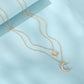 Elisa – Collana in argento con pendente rotondo