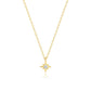 Lina – Collana in argento delicata con medaglione rotondo