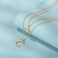 Elisa – Collana in argento con pendente rotondo