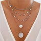 Sofie – Collana multilivello in argento