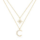 Elisa – Collana in argento con pendente rotondo