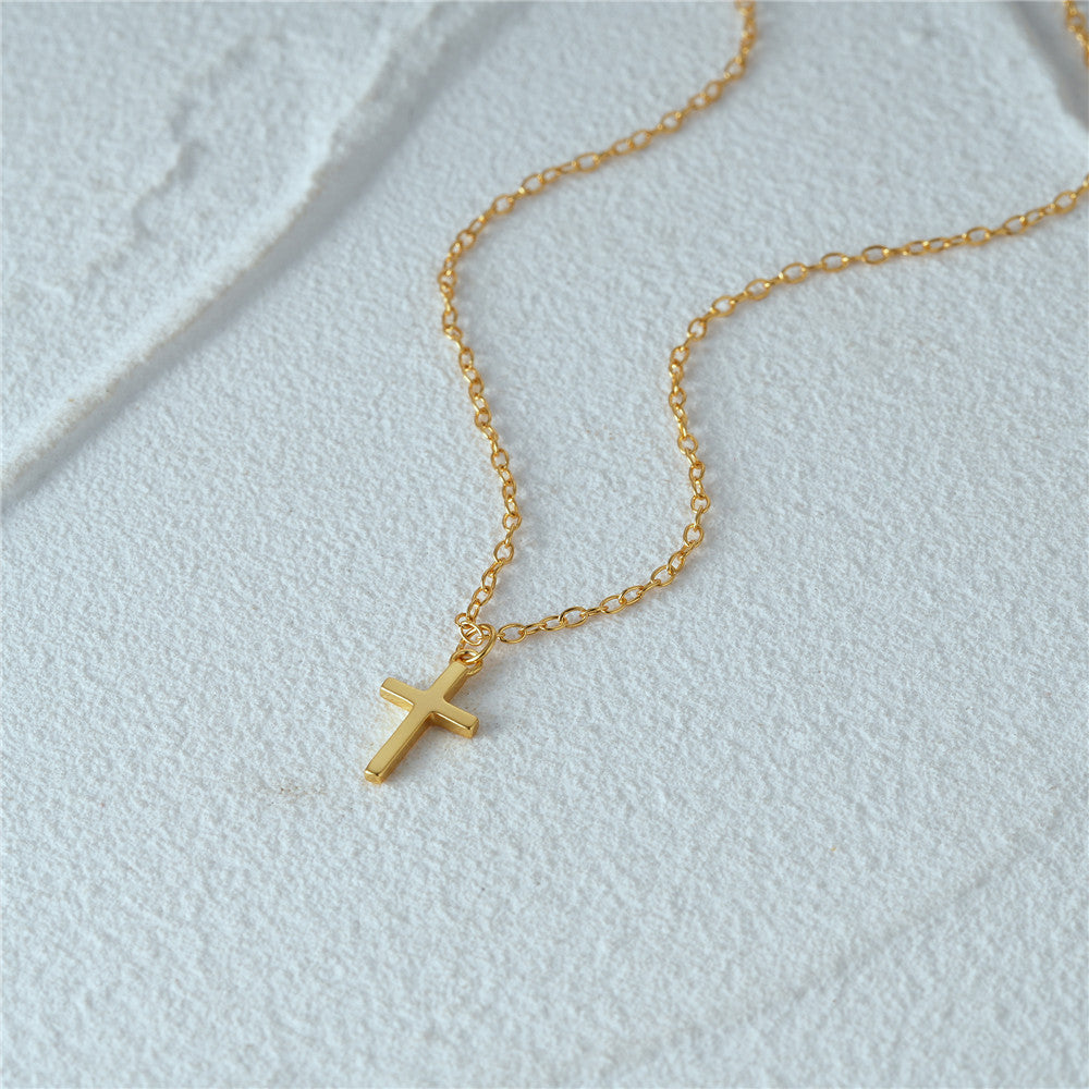 Elena – Collana doppia in argento con pendente