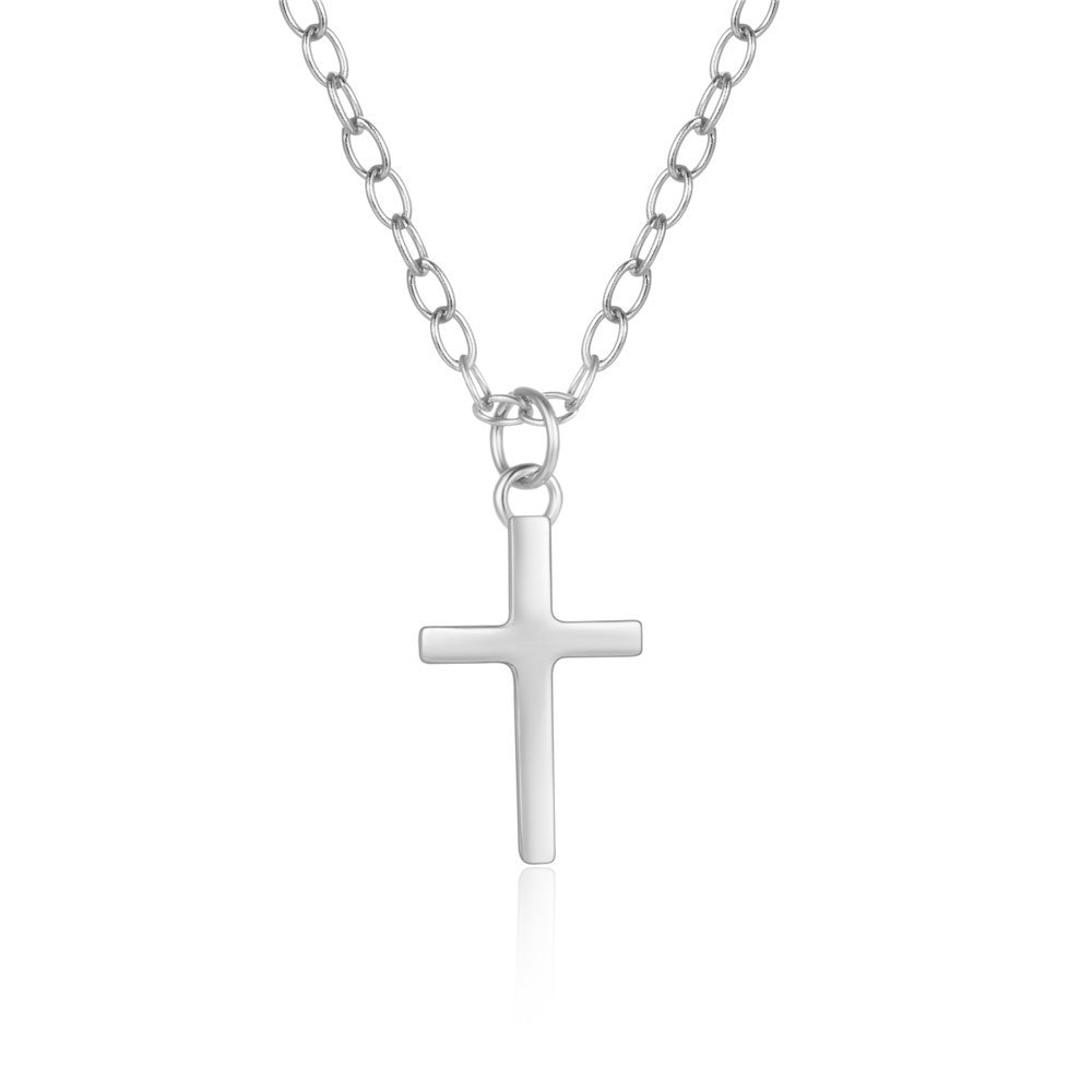 Elena – Collana doppia in argento con pendente