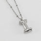 Irena – Collana dorata con charme a forma di iniziale