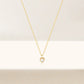 Helena – Collana delicata in argento con piccolo cuore
