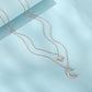 Elisa – Collana in argento con pendente rotondo