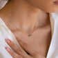 Livia – Collana in argento con piccolo pendente