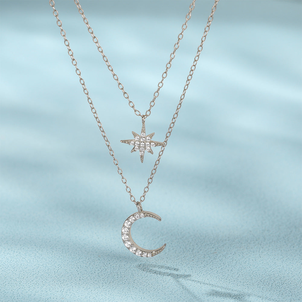 Elisa – Collana in argento con pendente rotondo