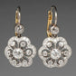 CRYSTAL MANDALA RETRO EARRINGS