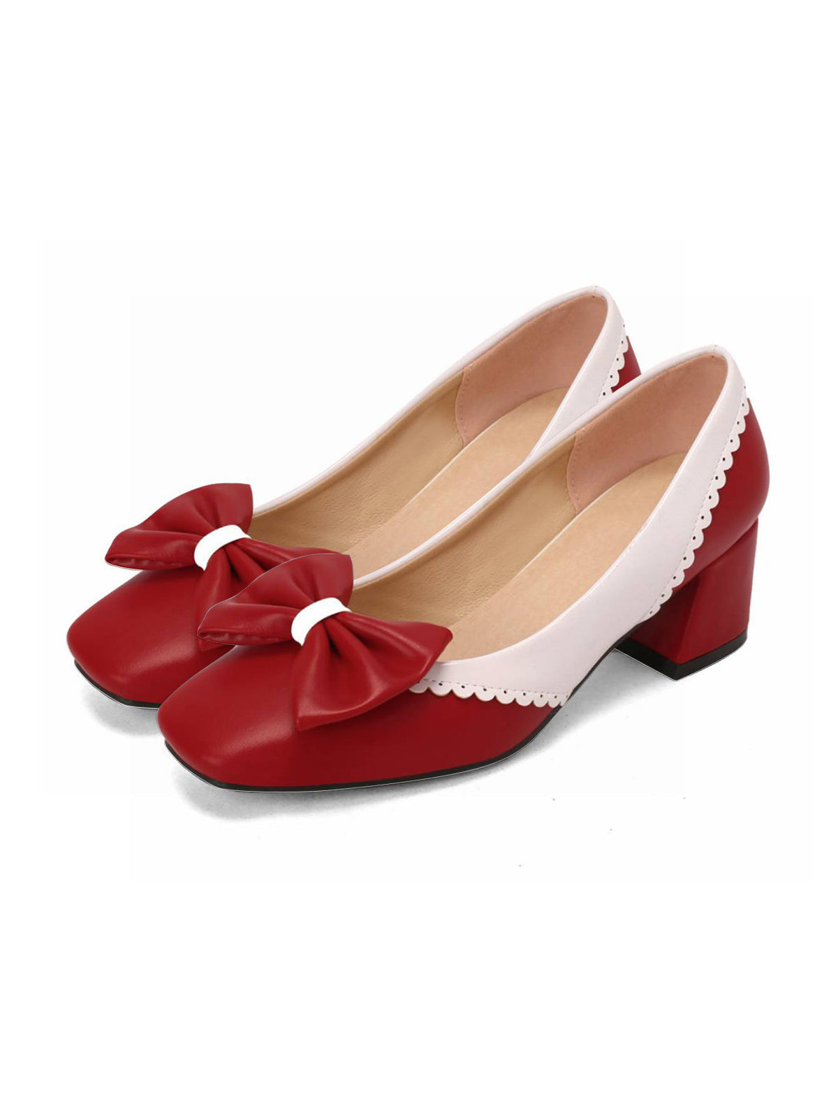 CELESTE | Retro Mary Jane Heels | Colourful Buckle Strap Pumps