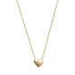 Klara – Collana dorata con pendente rotondo
