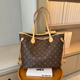 Vintage Leather Luxury Tote | Designer Crossbody Shopper Bag for Women