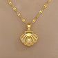 Beatrix – Gold Coin Pendant Necklace