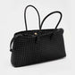 Woven Large Capacity Tote Bag | Luxury Shoulder & Handheld Shopper for Women