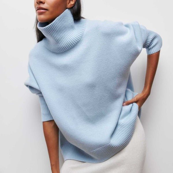 HARRIET - KNITTED TURTLENECK JUMPER