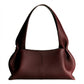 French Pleated Leather Underarm Bag for Women | Luxury Lightweight Shoulder Handbag – Elisa London