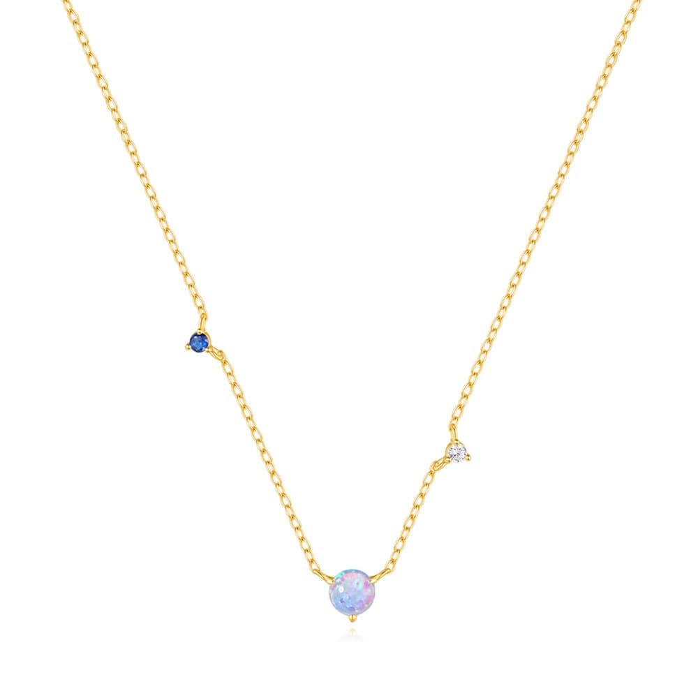 Nora – Collana delicata in argento con pendente a forma di cuore