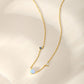 Nora – Collana delicata in argento con pendente a forma di cuore