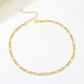 Valerie – Gold necklace with simple link structure