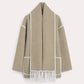 ZYRA | FRINGED SCARF JACKET