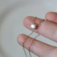 Rafaela - Collana in zircone argento placcato oro 18K