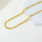 Valerie – Gold necklace with simple link structure