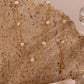 Greta – Collana dorata con delicati puntini