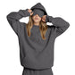 The Dream Hoodie – Women’s Oversized Hoodie with Built-in Eye Mask for Sleep & Travel