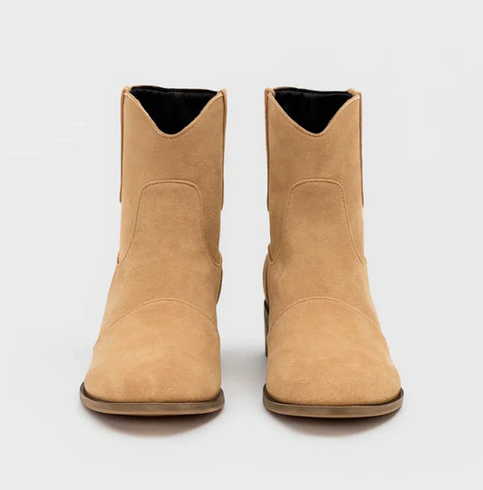 SUEDELLEA™ | WESTERN SUEDE BOOTS