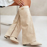 SUEDORA™ | HIGH SUEDE BOOTS