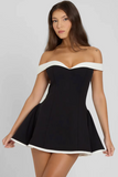 GIANNA | ELEGANT OFF-SHOULDER DRESS