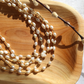 Helena – Collana dorata dal design doppio