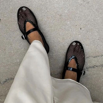 MARGAUX | Mesh Ballet Flats | Breathable Ballerinas Women