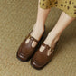 SELVANA | ELEGANT T-STRAP SHOES