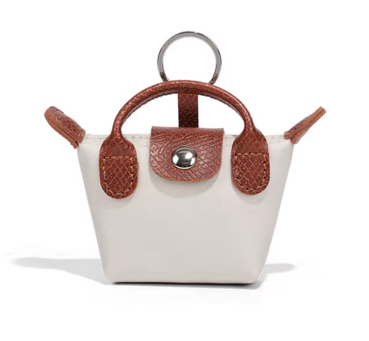 3-in-1 Longchamp Mini Bag: Keychain, AirPods Case & Lip Charm