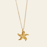Francesca – Collana dorata con stella pendente