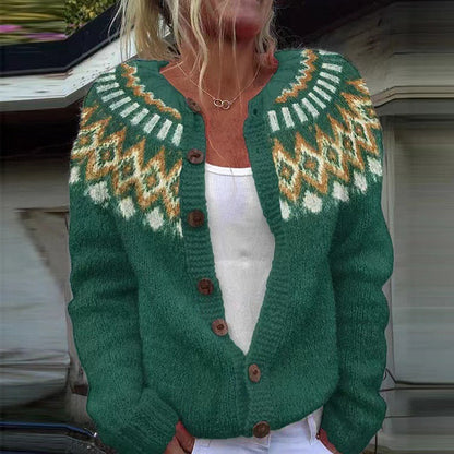 NINA | VINTAGE ICELANDIC CARDIGAN