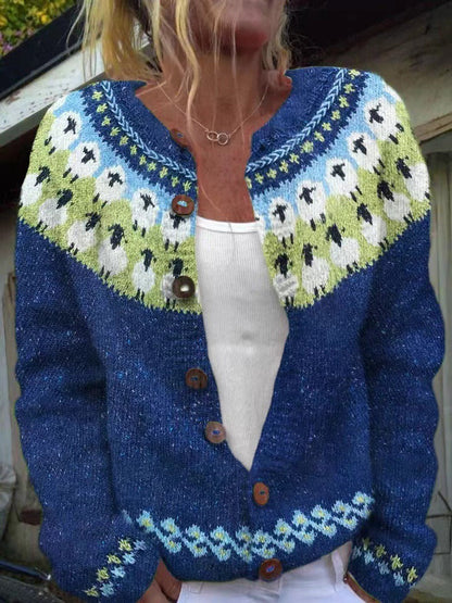 SOPHIA | VINTAGE ICELANDIC CARDIGAN