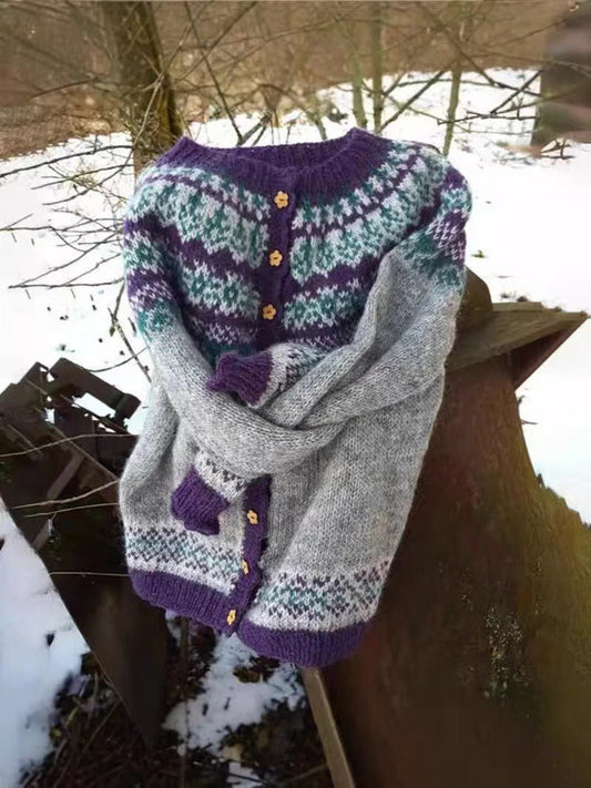 NAOMI | VINTAGE ICELANDIC CARDIGAN