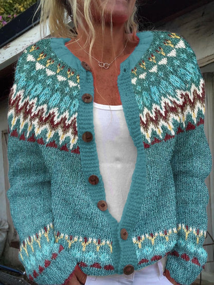 SERAPHINA | VINTAGE ICELANDIC CARDIGAN