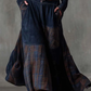 HELENA IVY | WINTER NIGHT NAVY SUEDE MAXI DRESS WITH BELT