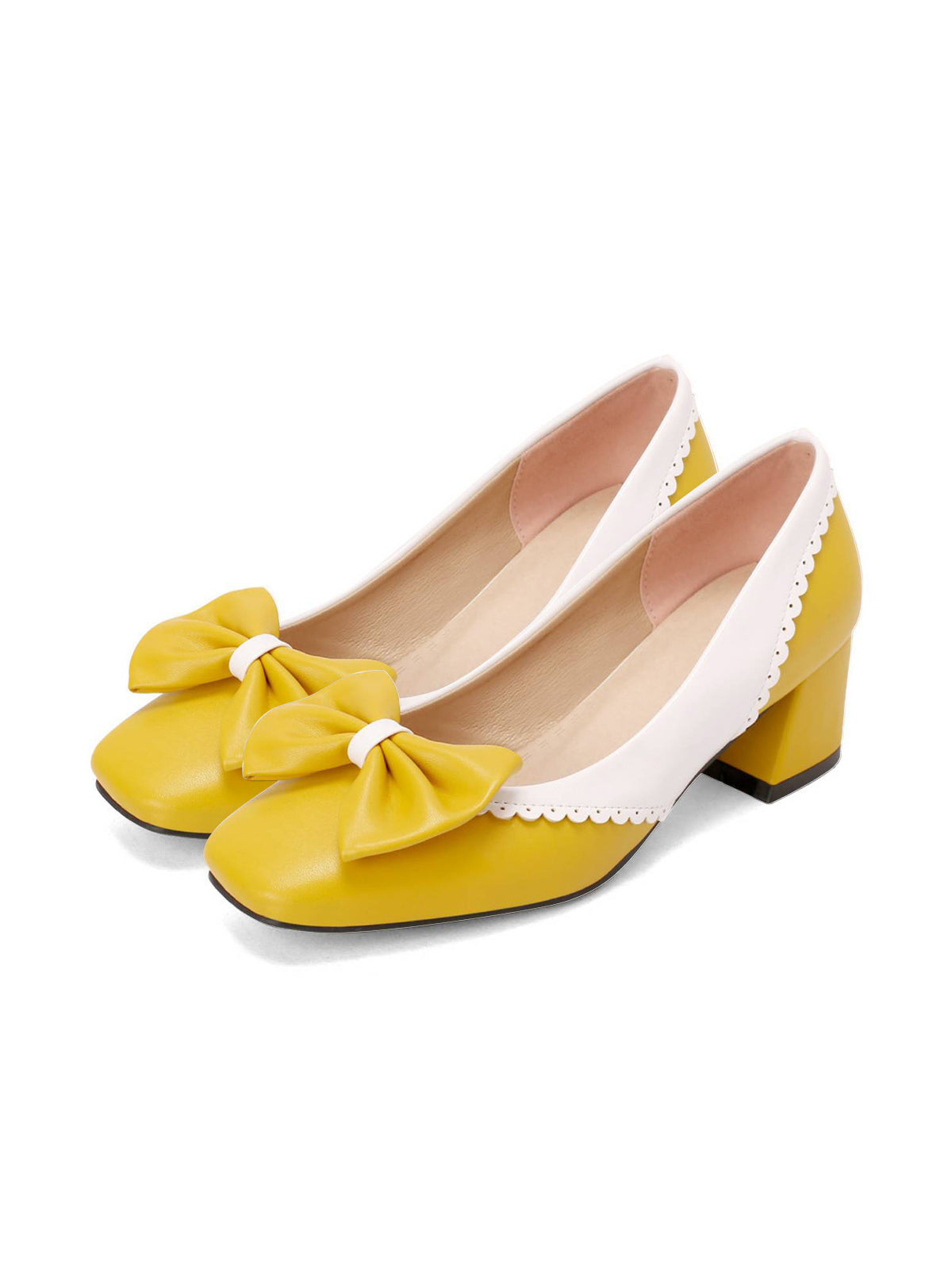 CELESTE | Retro Mary Jane Heels | Colourful Buckle Strap Pumps
