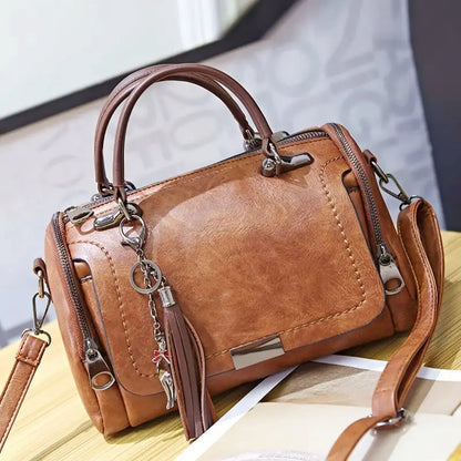 ELIANA | LEATHER SHOULDER BAG