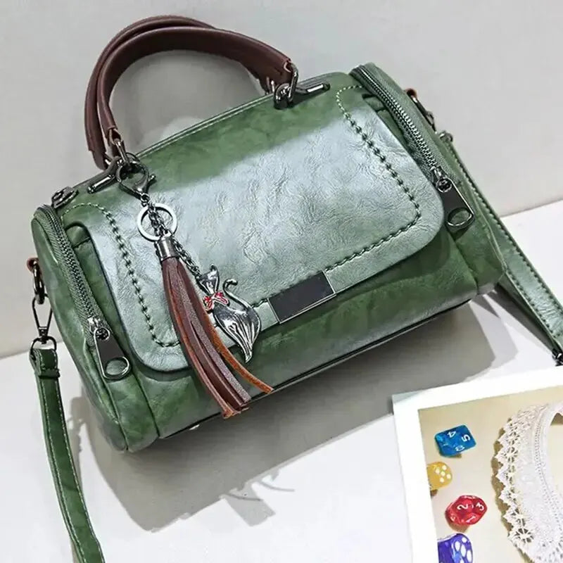 ELIANA | LEATHER SHOULDER BAG