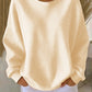 KATE | WAFFLE KNIT WINTER SWEATSHIRT