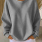 KATE | WAFFLE KNIT WINTER SWEATSHIRT