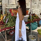 Women's Backless Spaghetti Strap Slip Dress