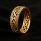 HOLLOW GOLD RING