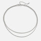 Amalia – Gold Necklace with Geometric Medallion